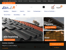 Tablet Screenshot of janjp.nl